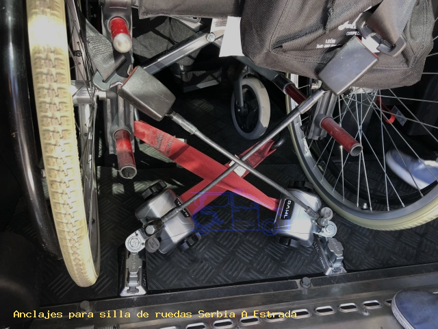 Sujección de silla de ruedas Serbia A Estrada